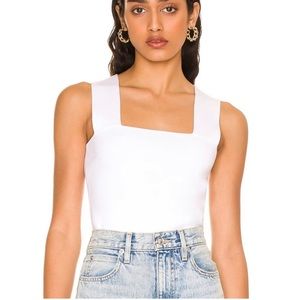 A.L.C. White knit tank